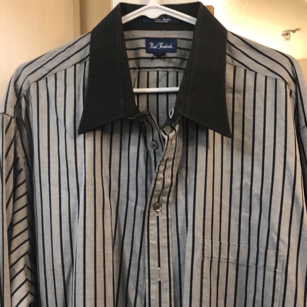 Paul Fredrick Long Sleeve Dress Shirt
